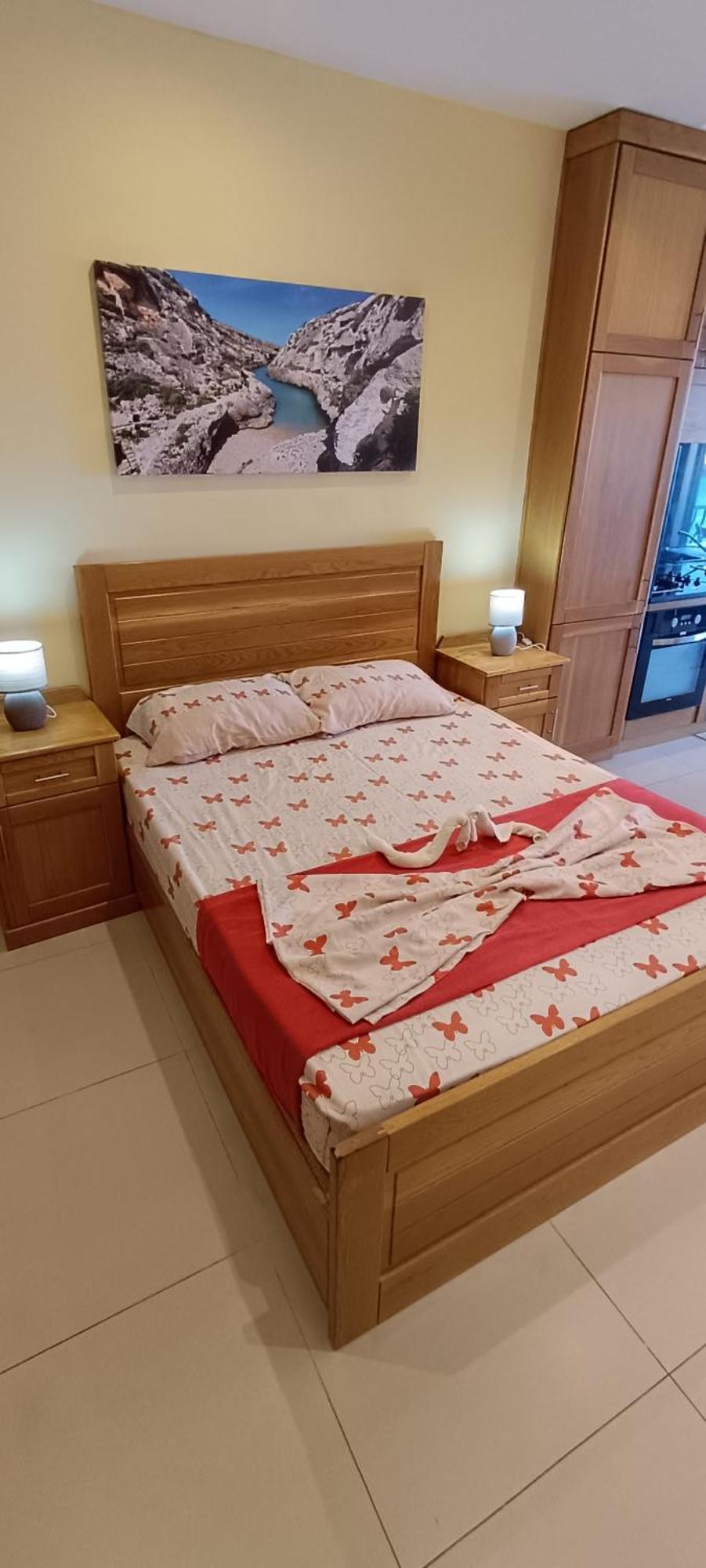 Marsalforn Sea Front Studio Apartment Zebbug  ภายนอก รูปภาพ